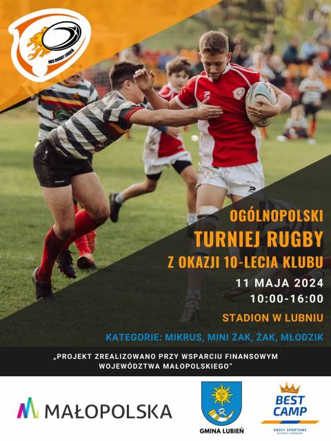 Ogólnopolskiego Turnieju Rugby dla dzieci i młodzieży