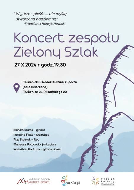 Koncert zespołu Zielony Szlak