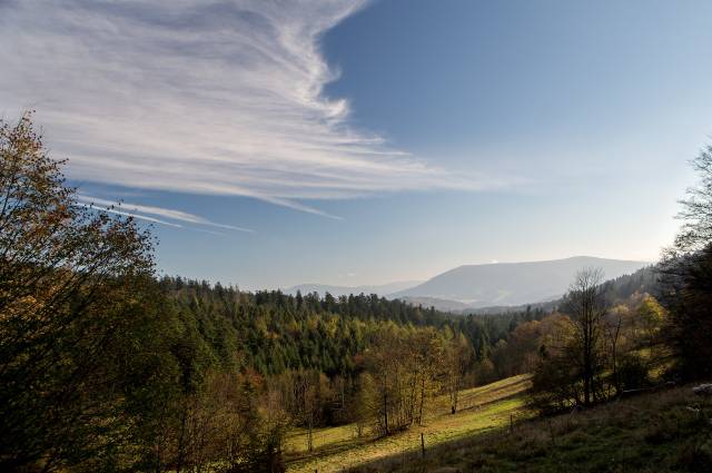 Panorama z okolic Pcim Weska 