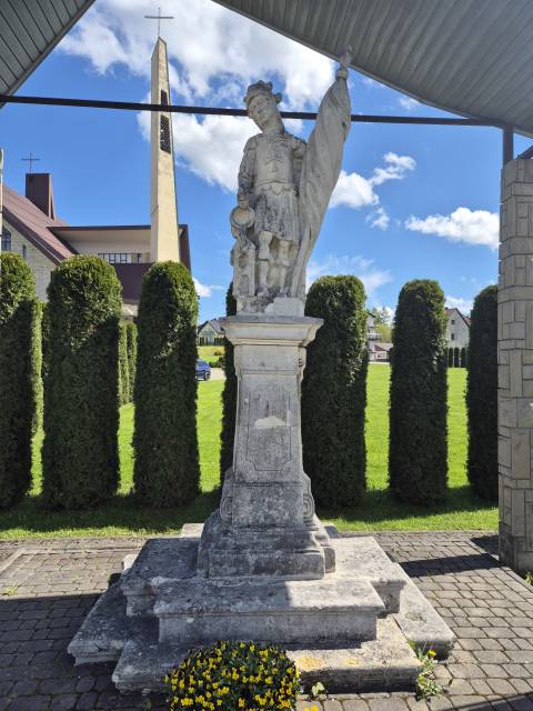statue St.Florian in Osieczany