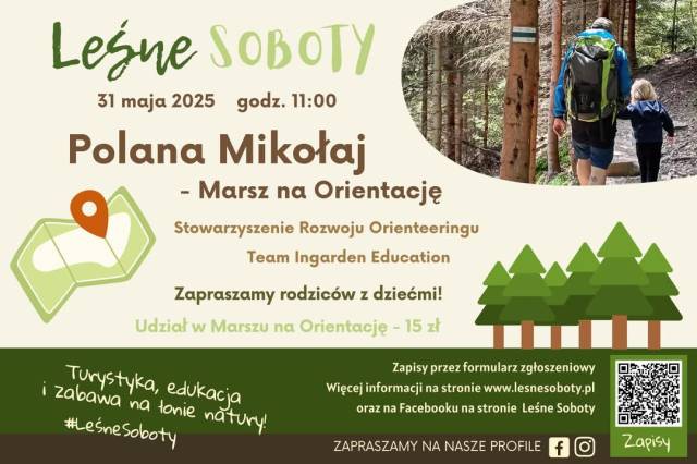 Leśna sobota z mapą Myślenicki Orienteering