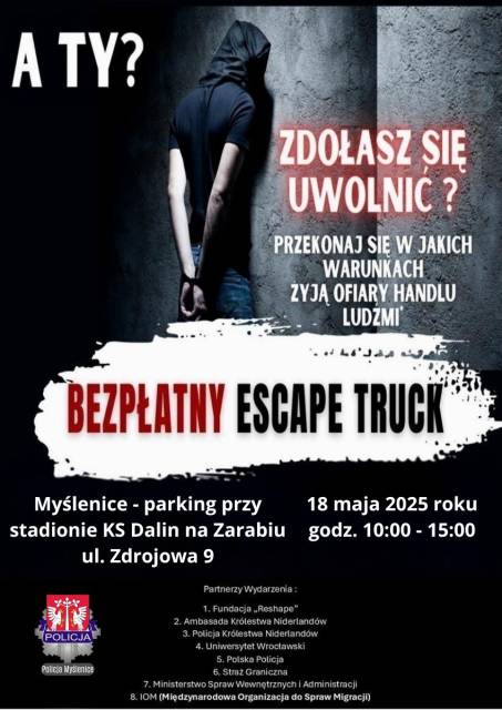 Bezpłatny Escape Truck- Zdołasz się uwolnić? 