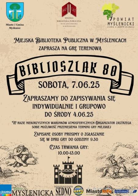 Gra miejska Biblioszlak 80