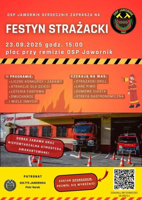 Festyn strażacki w Jaworniku