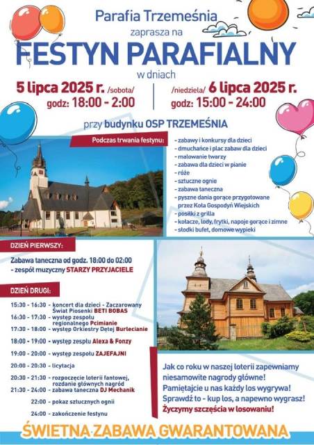 Festyn Parafialny w Trzemeśni