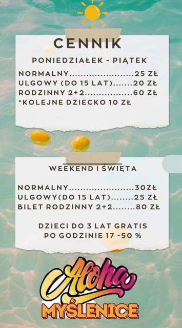 Basen Aloha Myślenice