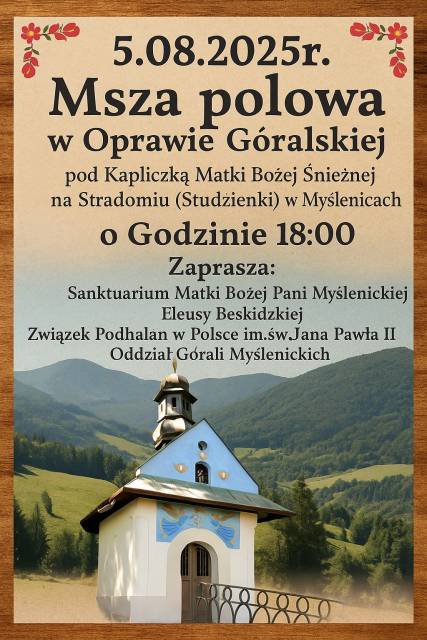 Msza Polowa w Oprawie Góralskiej