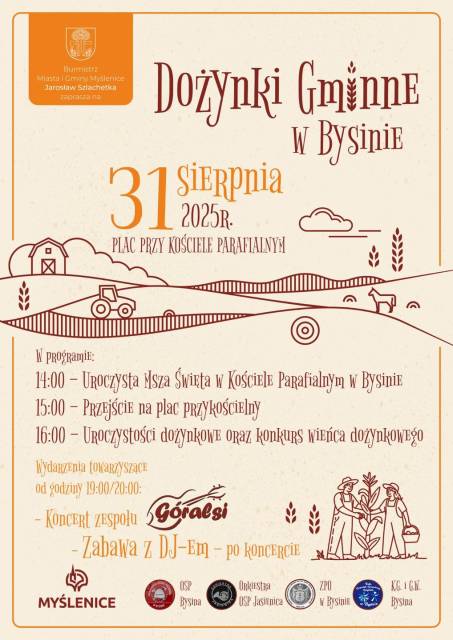 Dożynki Gminne w Bysinie
